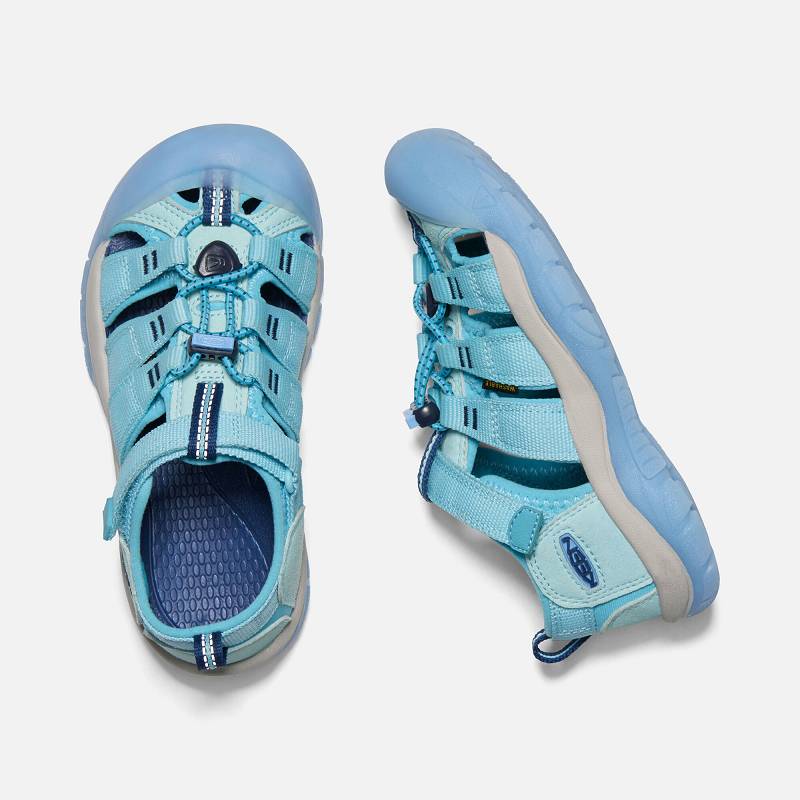 Keen Newport H2 Trekkingsandalen Kinder DE-13709 Petit Four/Blue Mist - Keen Kinderschuhe Blau